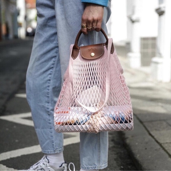 Longchamp • Le Pliage Filet Net Bag - Picture 14 of 14